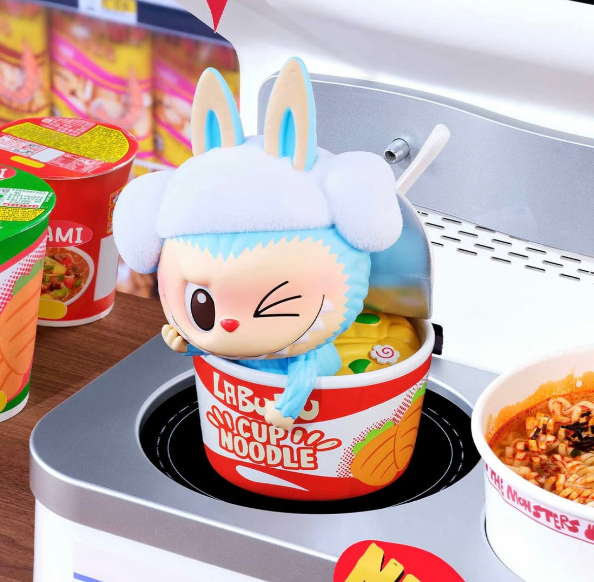 Pop Mart Labubu The Monsters Wacky Mart Series Figure Single Blind Box