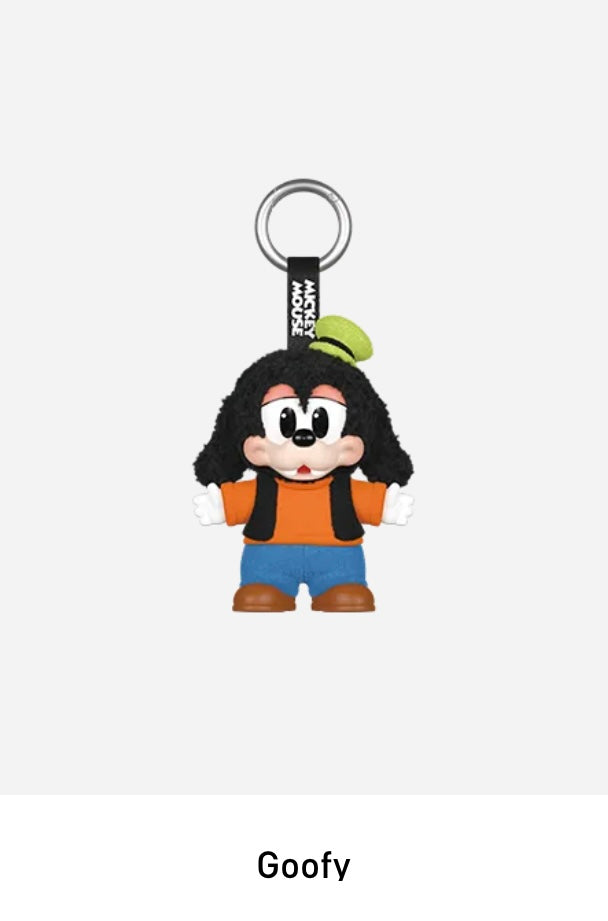 Pop Mart Disney Mickey Family Together Series Plush Keychain Single Blind Box