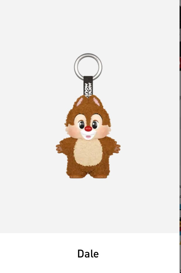 Pop Mart Disney Mickey Family Together Series Plush Keychain Single Blind Box