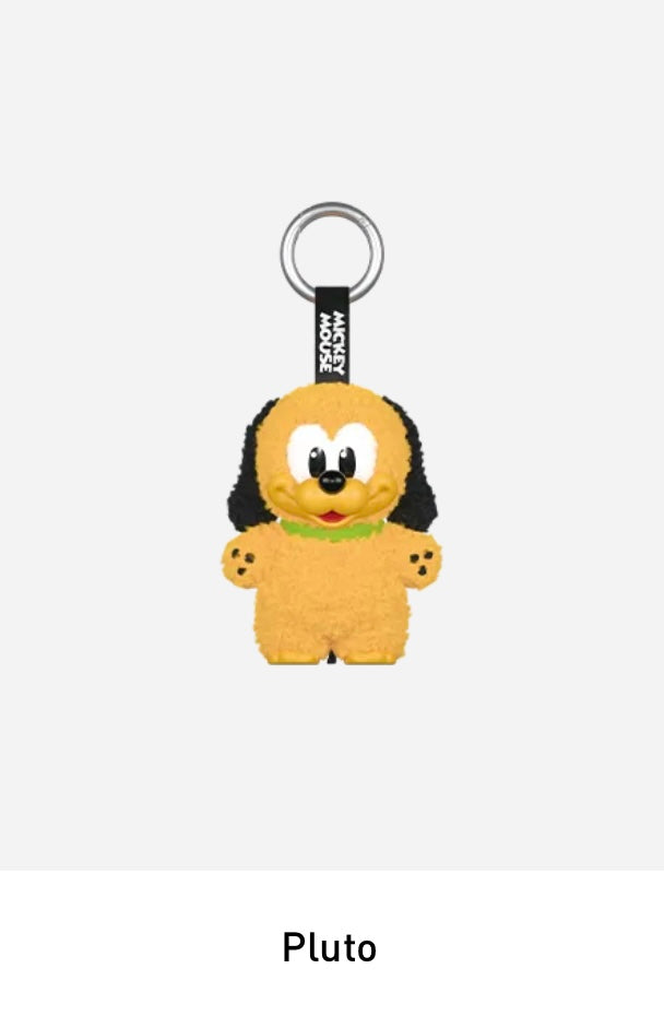 Pop Mart Disney Mickey Family Together Series Plush Keychain Single Blind Box