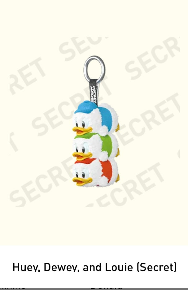 Pop Mart Disney Mickey Family Together Series Plush Keychain Single Blind Box