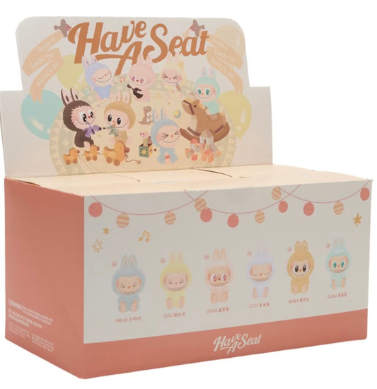 Pop Mart Labubu The Monsters Have A Seat Vinyl Plush Single Blind Box