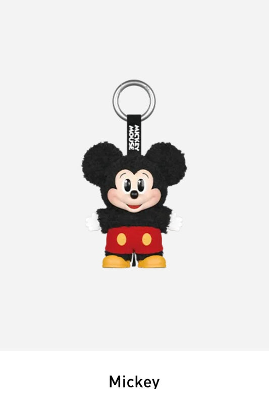 Pop Mart Disney Mickey Family Together Series Plush Keychain Single Blind Box