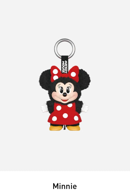 Pop Mart Disney Mickey Family Together Series Plush Keychain Single Blind Box